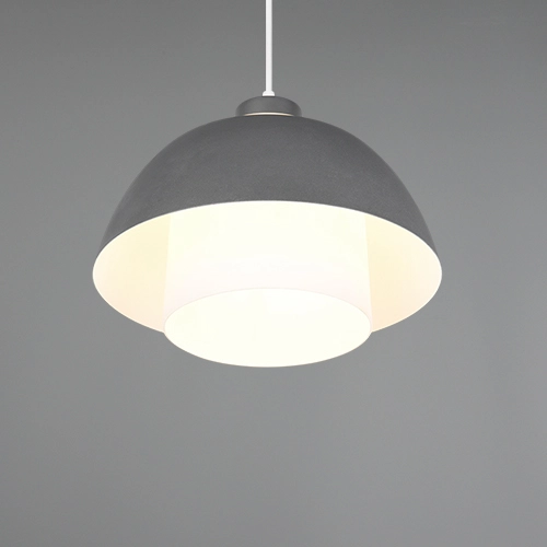 Lampe pendante de conception Tilos Anthracite Ø 30 cm Trio 4017807682434