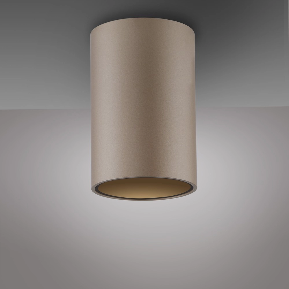 Emplacement monté en surface au plafond Pure Point Ø 6 cm - bronce Paul Neuhaus 4012248395691