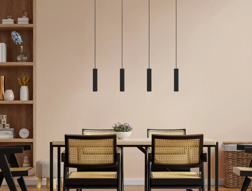 Lampe suspendue Slim à 4 lumières Almudaina DIRIGÉ Eglo 9008606274109