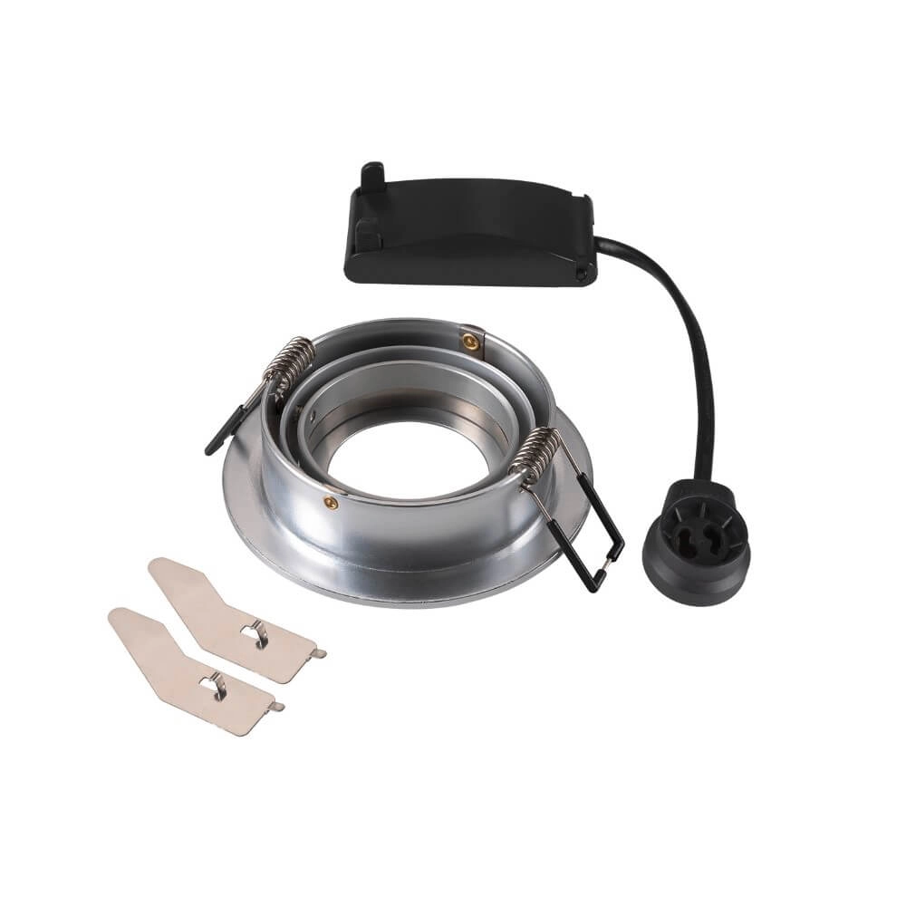 Spot encastré New Tria 75 rond - aluminium - GU10 SLV 4024163276139