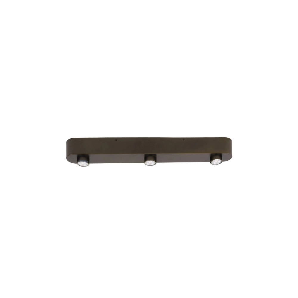 Projecteur de surface à 3 lumières Bar Marron de Sienna Lyora 8716803510937