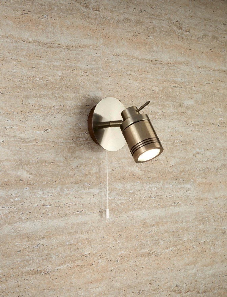 Spot de salle de bain antique Samson bronze Searchlight 5053423096735