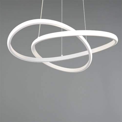 Lampe pendante de conception Mansa Blanc Trio 4017807682151