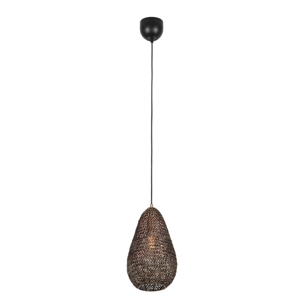 Lampe à suspension en bronze Ziva Ø 23 cm Lampe à suspension en bronze Ziva Ø 23 cm
