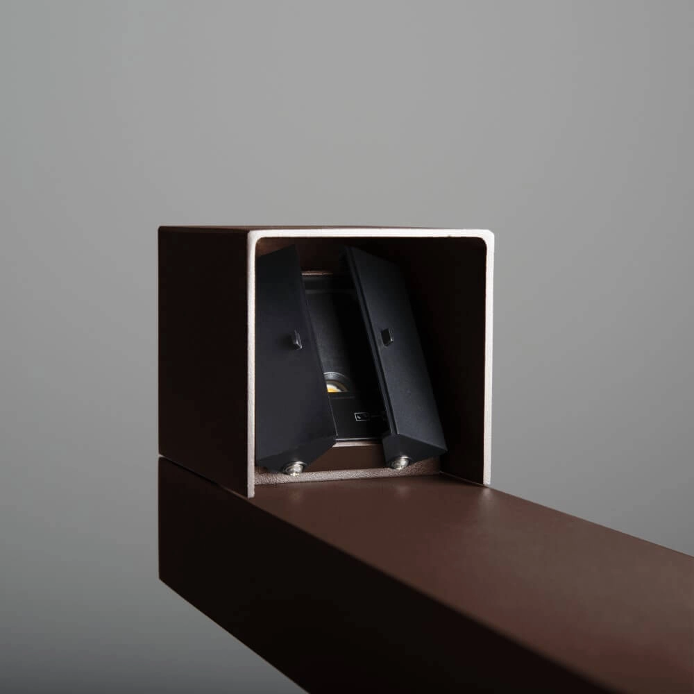 Lampe sur pied Cremona brun rouille KonstSmide 7318307999976