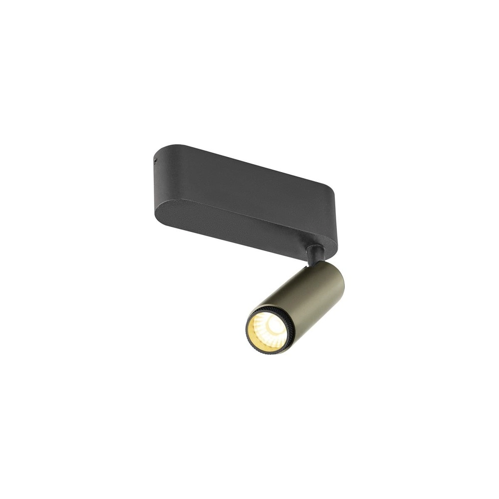 Spot monté en surface Grip! S bronze avec noir 3000K SLV 4024163304955