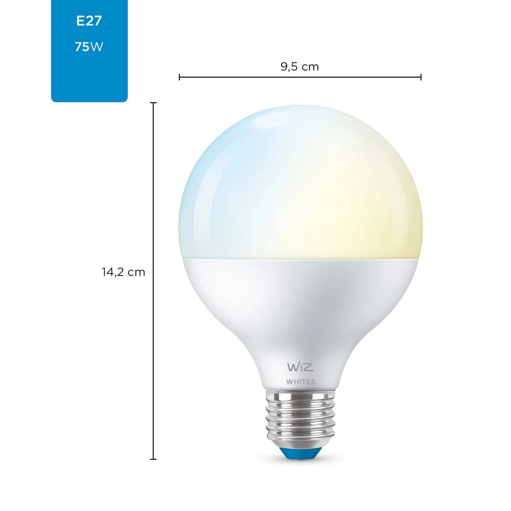Source de lumière 11W - E27 - Led 2700-6500K WiZ 8718699786335