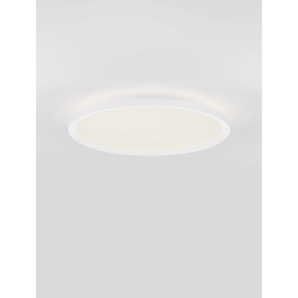 Plafonnier Aoton blanc Ø 40cm Lyora 5212017448699