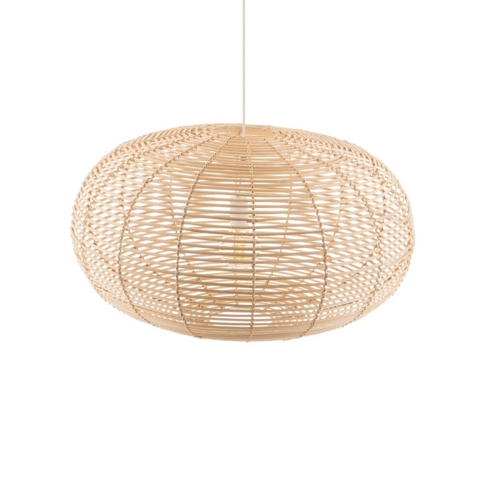 Suspension naturelle Rattan L Ø 70cm Lyora 5903139111553