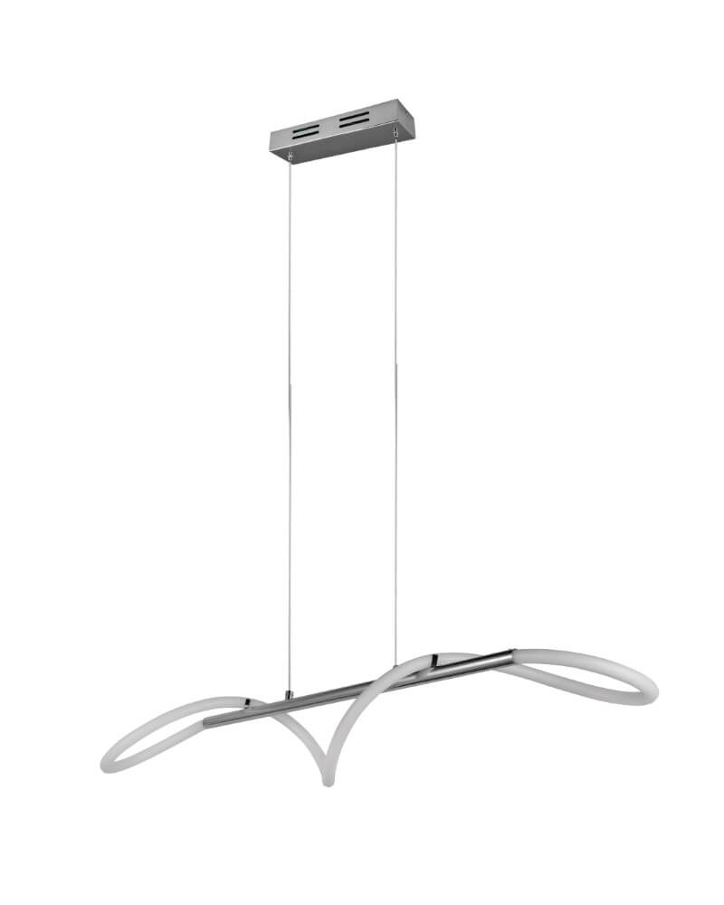 Lampe suspendue design Argos chrome Lampe suspendue design Argos chrome