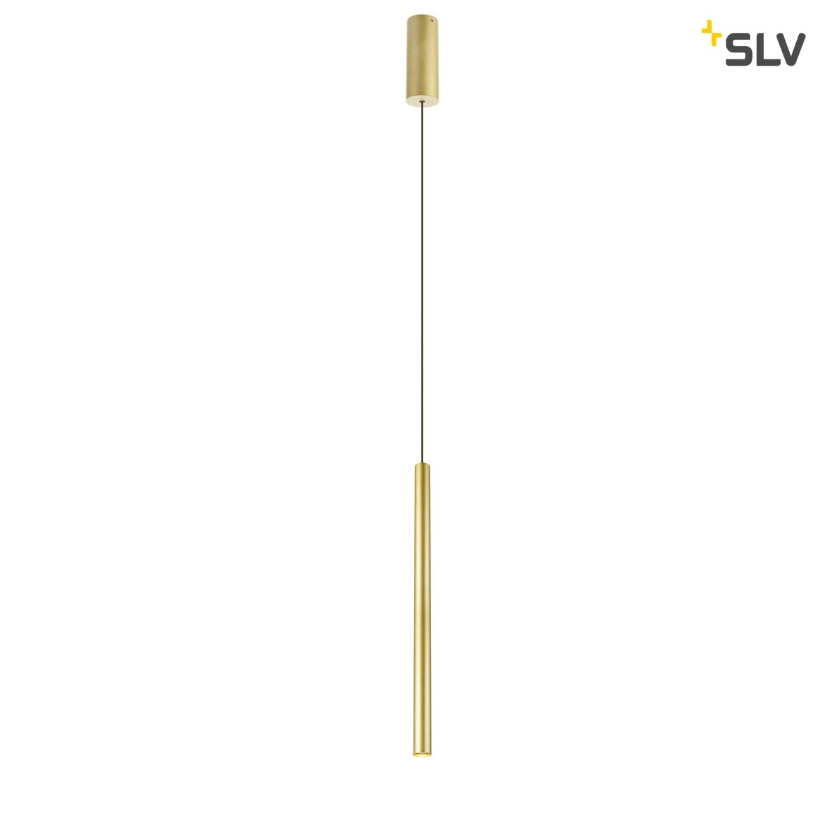 Lampe à suspension Helia 10w laiton brossé