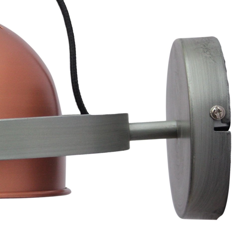 Applique murale Retro 22cm cuivre avec gris Urban Interiors 8718868314888