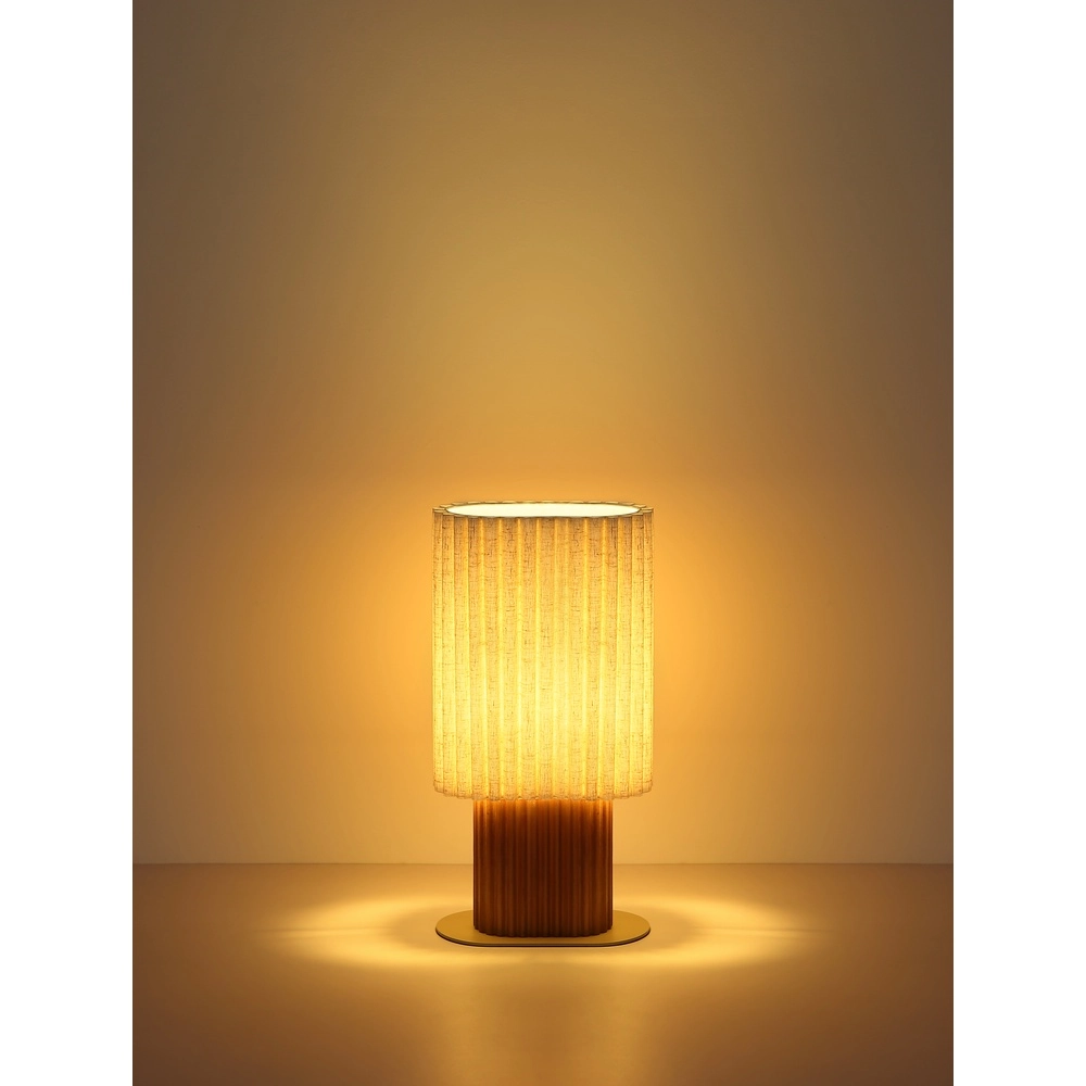 Lampe de table unique Jannie Ovale marron Globo 9007371589906