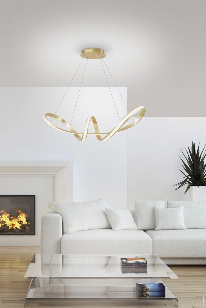 Suspension en or Melinda Ø 60 cm Paul Neuhaus 4012248327586