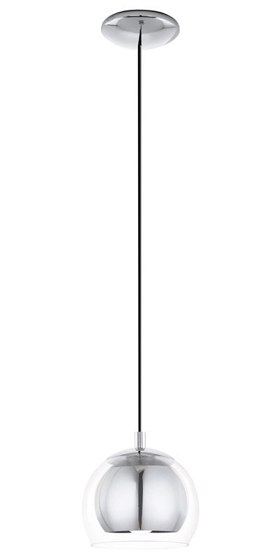 Lampe à suspension Rocamar suspension chromée Eglo 9002759945923