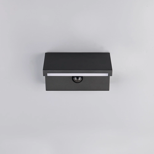 Lampe murale moderne Ravi anthracite avec capteur Trio 4017807686890