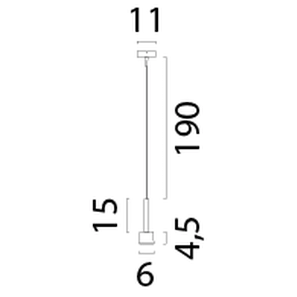 Pendentif en plomb Fabro Cuivre ancien Masterlight 8718121316932