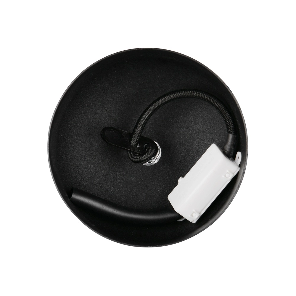 Conception de la lampe suspendue Amarila noir Ø 40cm Trio 4017807682786