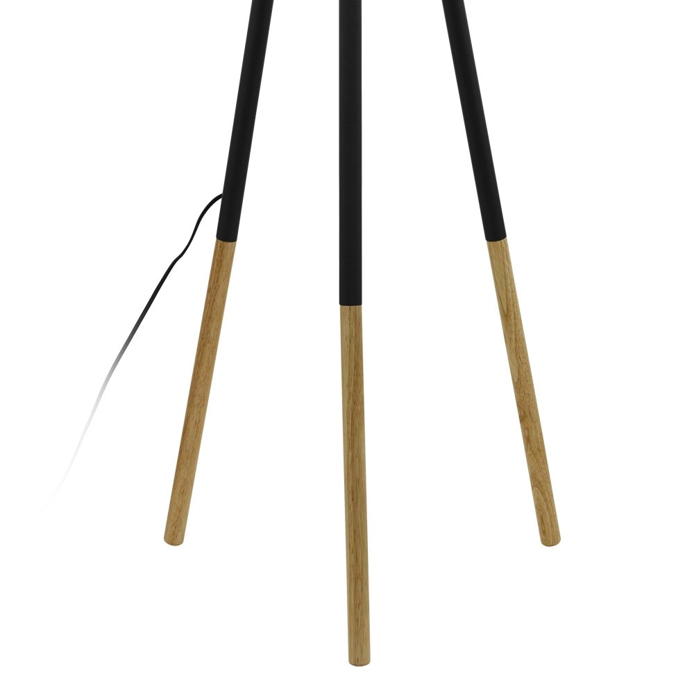 Lampe de table abat-jour Bidford Cappuccino sur trépied Eglo 9002759440985