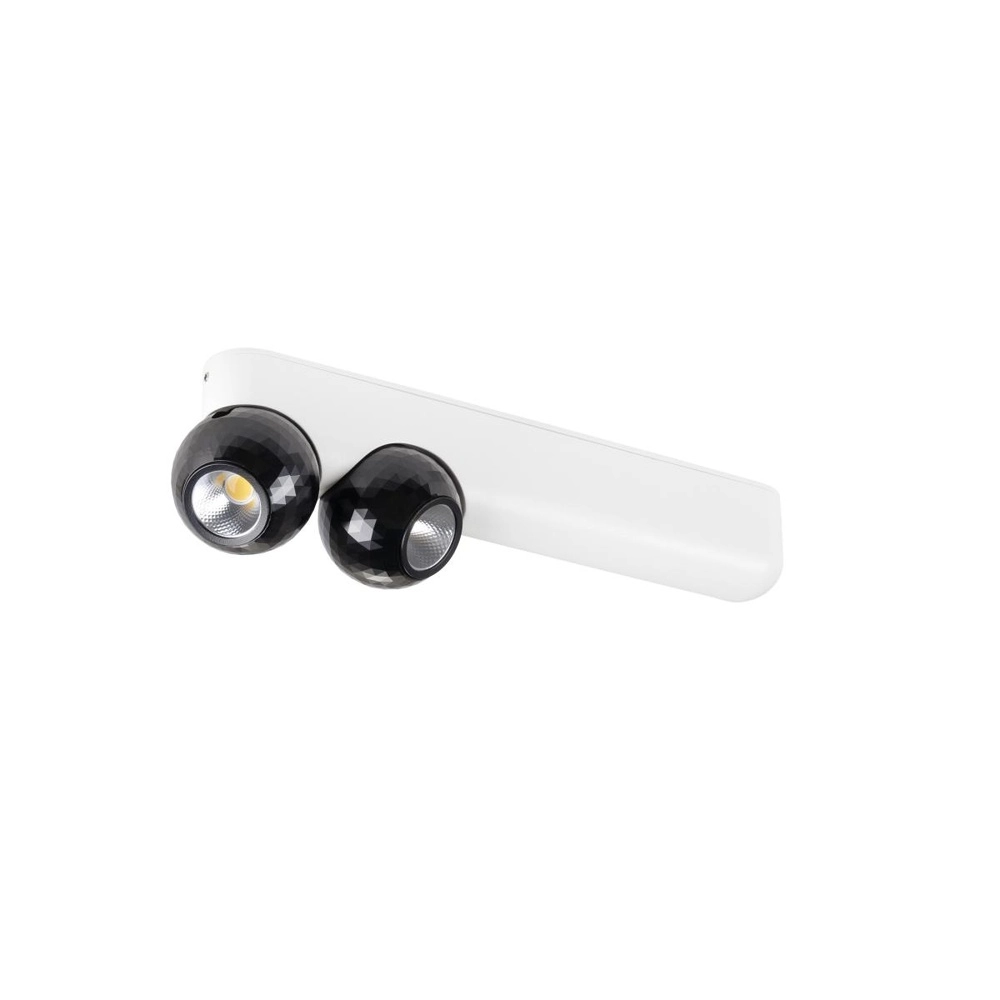 Plafonnier Dysko blanc avec double noir SLV 4024163317177