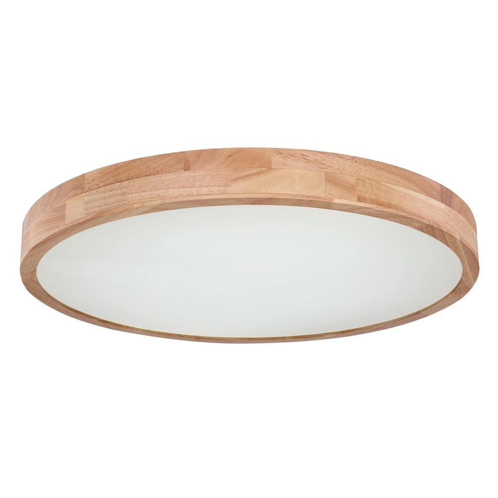Éclairage de plafond en bois Rainer Scandinave Ø 60 cm Globo 9007371398270