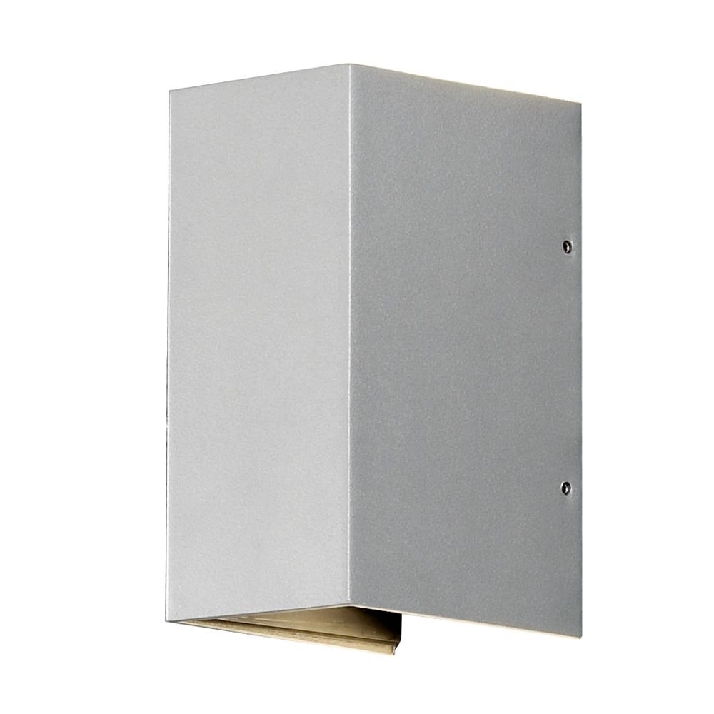 Spot mural LED Cremona Up - Down 2x3w - 3000K 17cm argent mat Spot mural LED Cremona Up - Down 2x3w - 3000K 17cm argent mat