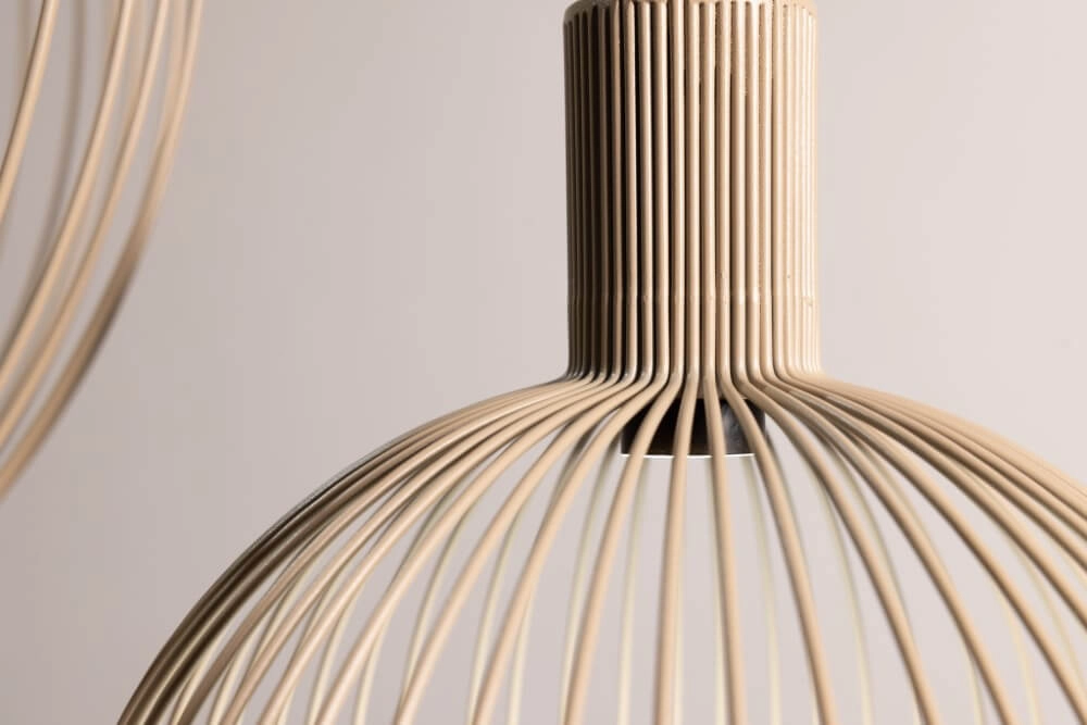 Lampe suspendue couleur sable Wire Sand Ø 50 cm ETH 8720195307129