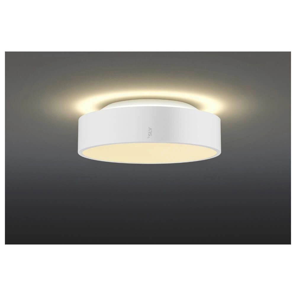 Plafonnier / Lampe suspendue Medo Pro 30 blanc - CCT - 70g - Ø 28cm SLV 4024163277006
