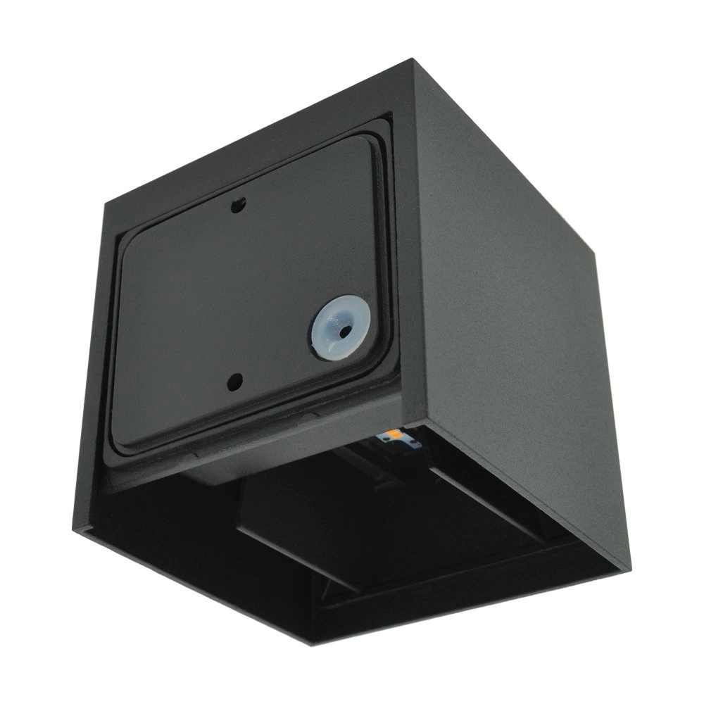 Spot murale Roty Cube Noir Lyora 8716803509283