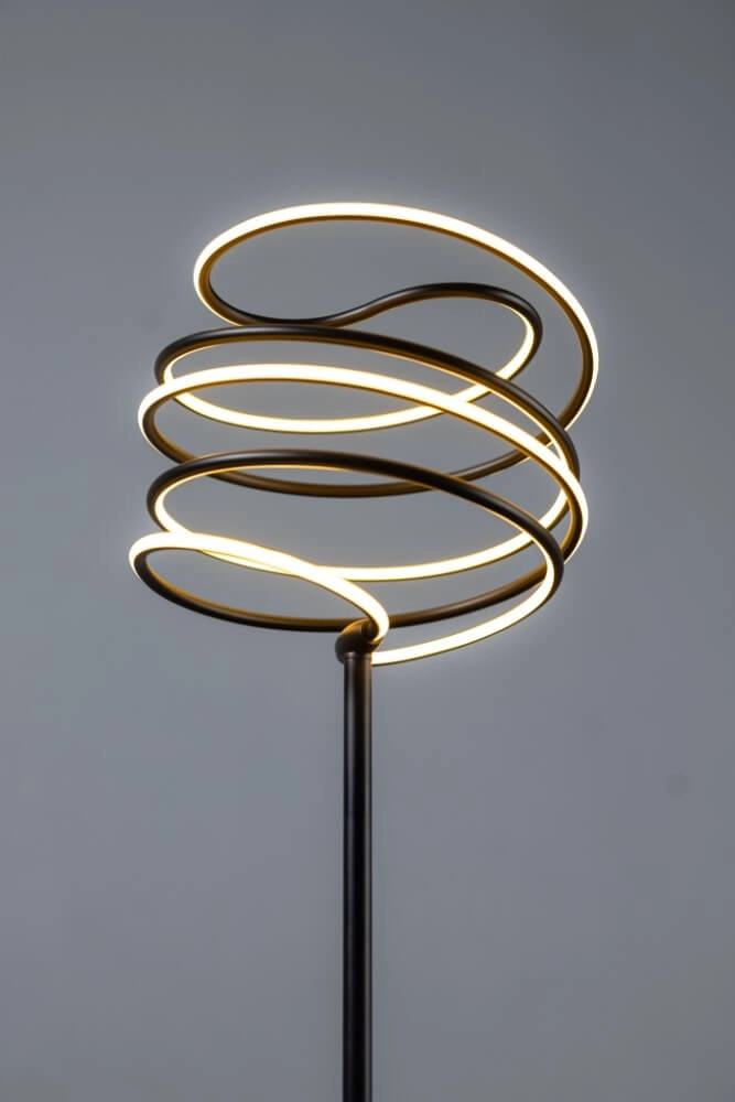 Lampadaire design Slinger noir ETH 8720195308775