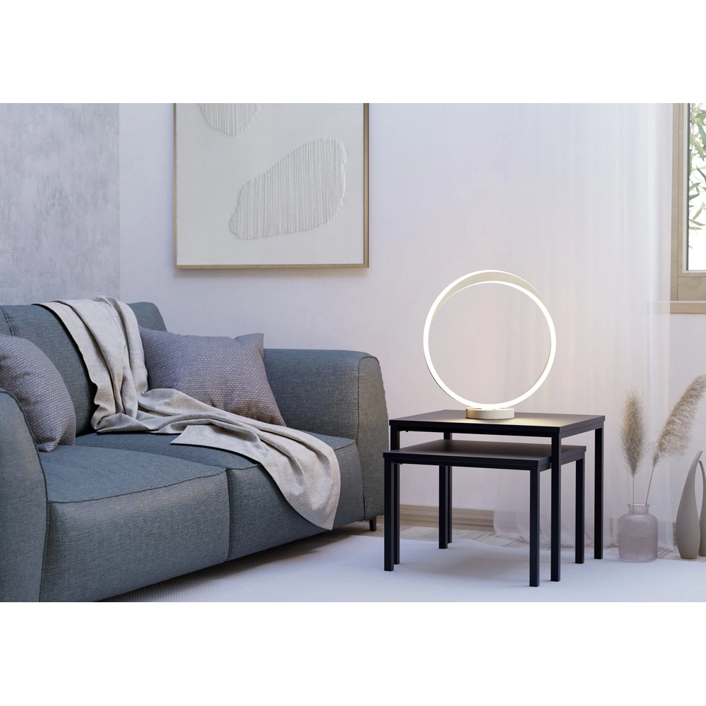 Lampe de table de conception Camerota brun sable Eglo 9008606391356