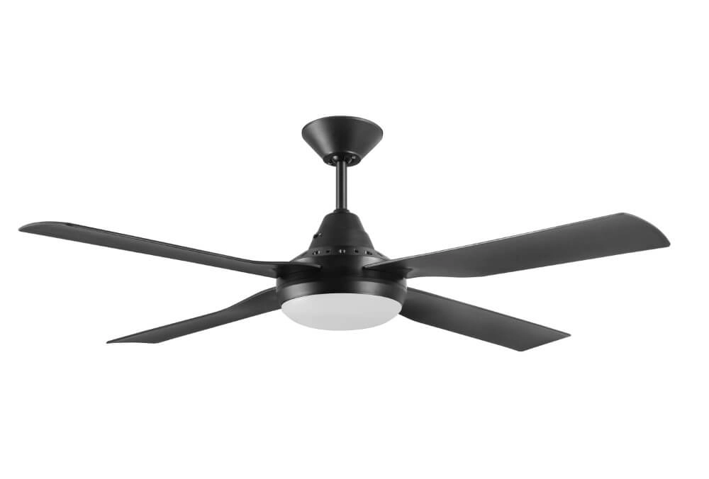 Ventilateur de plafond noir Moonah Ø 122 cm IP55 Beacon 9333509180883