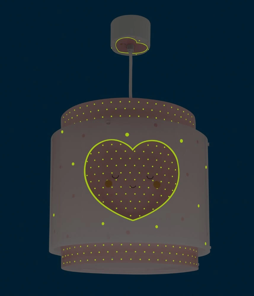 Lampe suspendue Baby Dreams rose Dalber 8420406001876