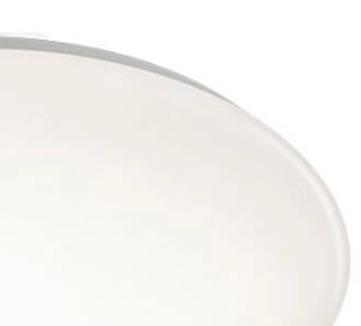 Plafonnier Paolo 37cm blanc uni Trio 4017807507720
