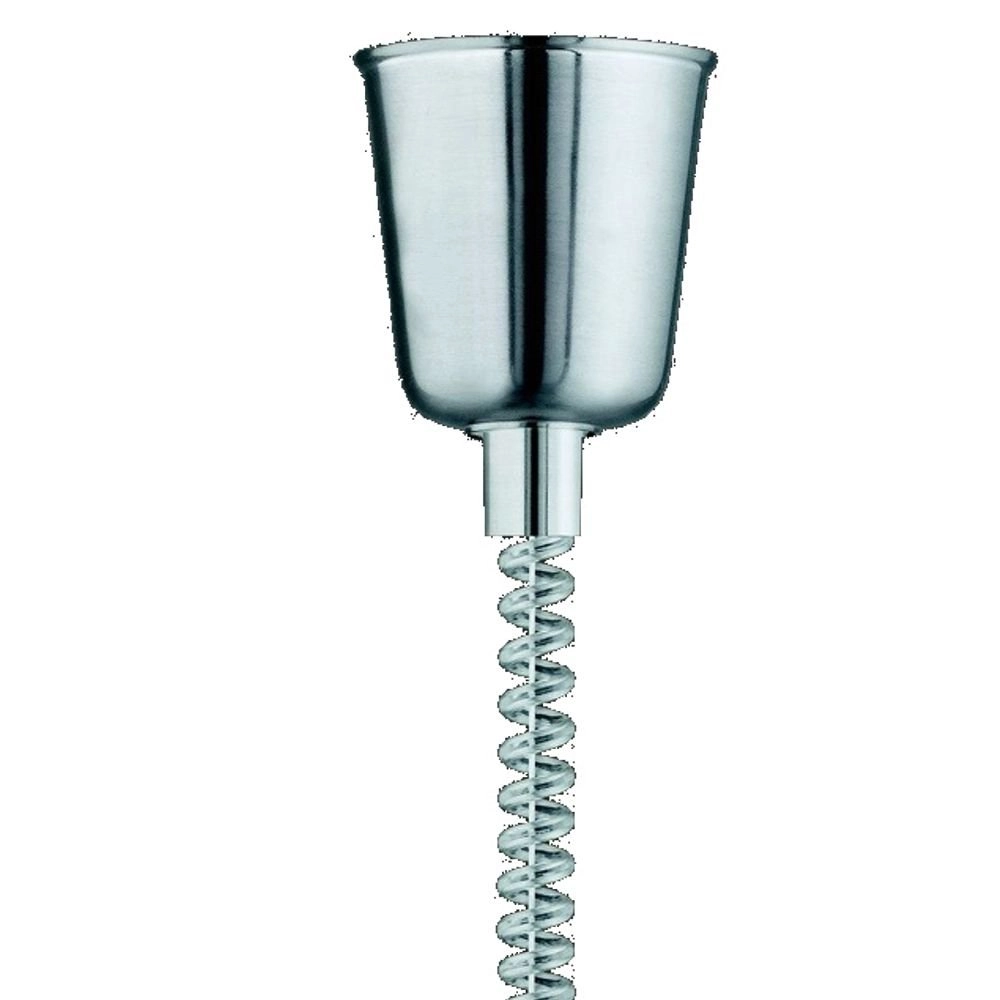 Lampe à suspension Series 3407 chrome avec verre menthe Trio 4017807196009