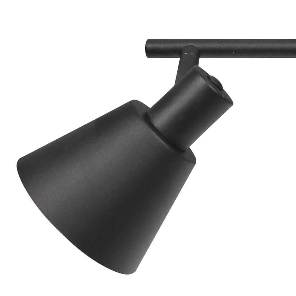 Plafonnier Oeroe noir avec or 2 lumières Steinhauer 8712746176339