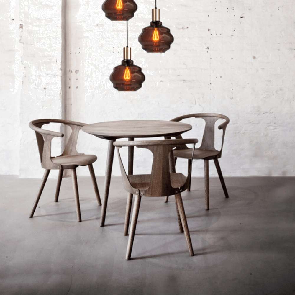 Suspension loft 3 lumières - or - Porto avec verres Ball rouges - Ø 24cm Masterlight 8718121270708