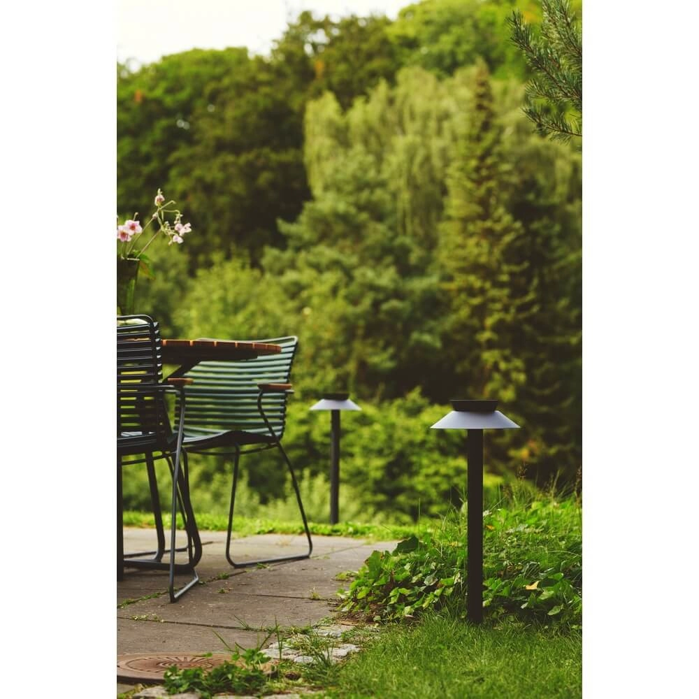 Lampe de jardin solaire Justina noir Nordlux 5704924017568