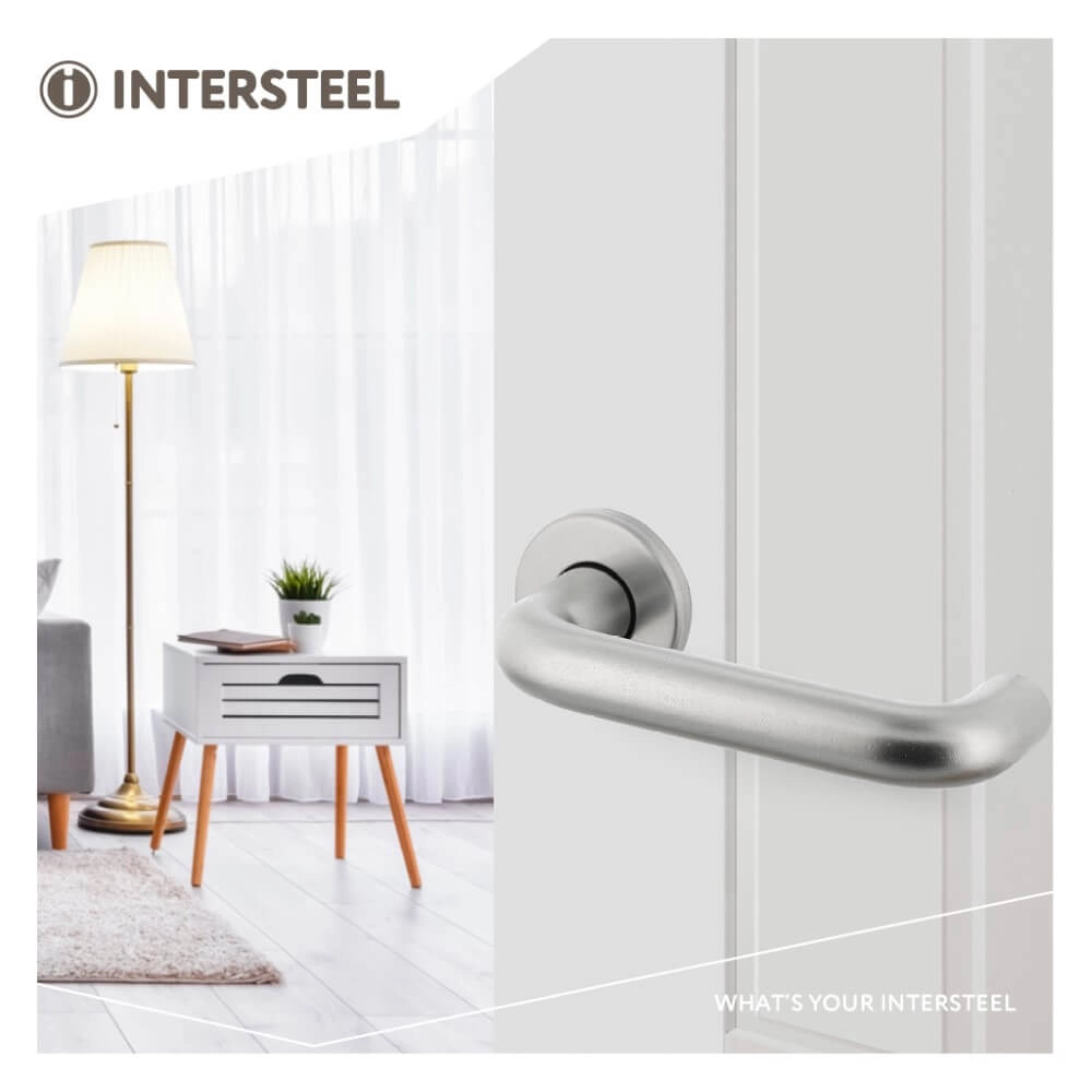 Poignée Rond rond en aluminium Intersteel 8714186068465