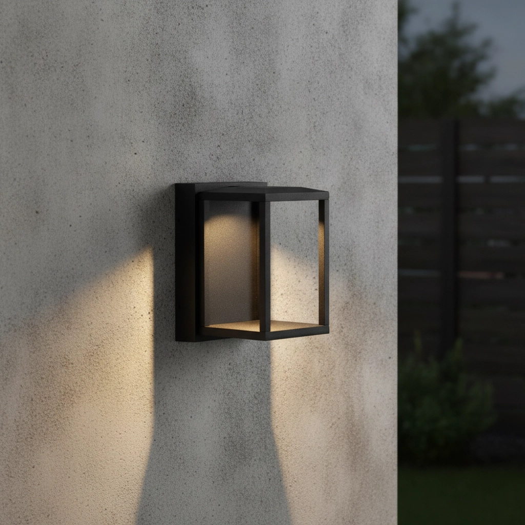 Applique murale noire Prive 19 cm