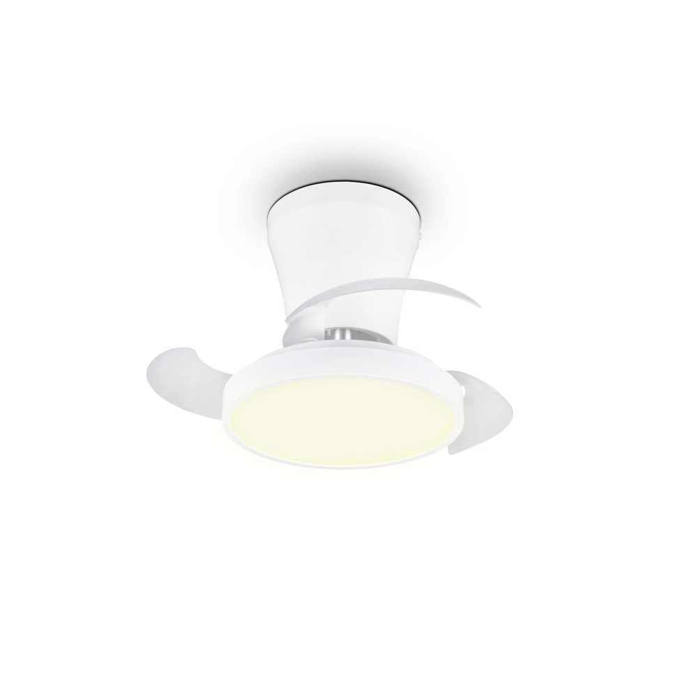 Petit ventilateur Moss blanc Ø 22cm Trio 4017807688924