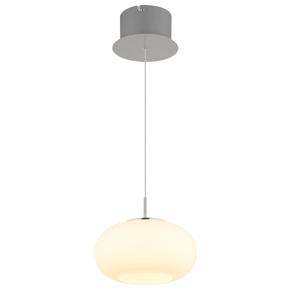 Lampe pendante de conception Quintara Un seul nickel Globo 9007371465323