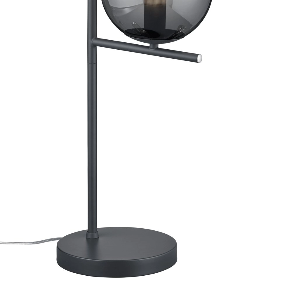 Lampe de table Pure 52cm anthracite avec fumée Trio 4017807432992