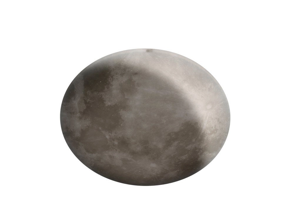 Lampe de plafond Lunar 60 cm 3000K blanc Trio 4017807401820