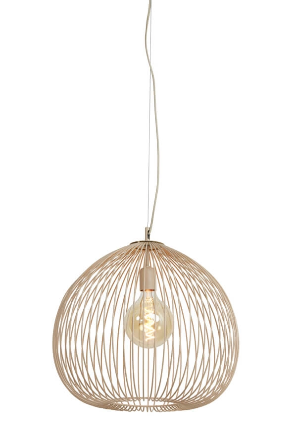 Suspension crème Rilana Ø 45cm Suspension crème Rilana Ø 45cm