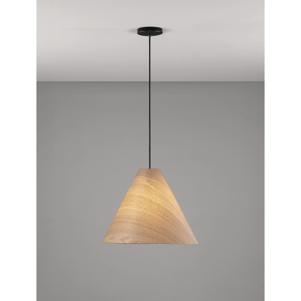 Suspension en bois Elysian Ø 45cm Suspension en bois Elysian Ø 45cm