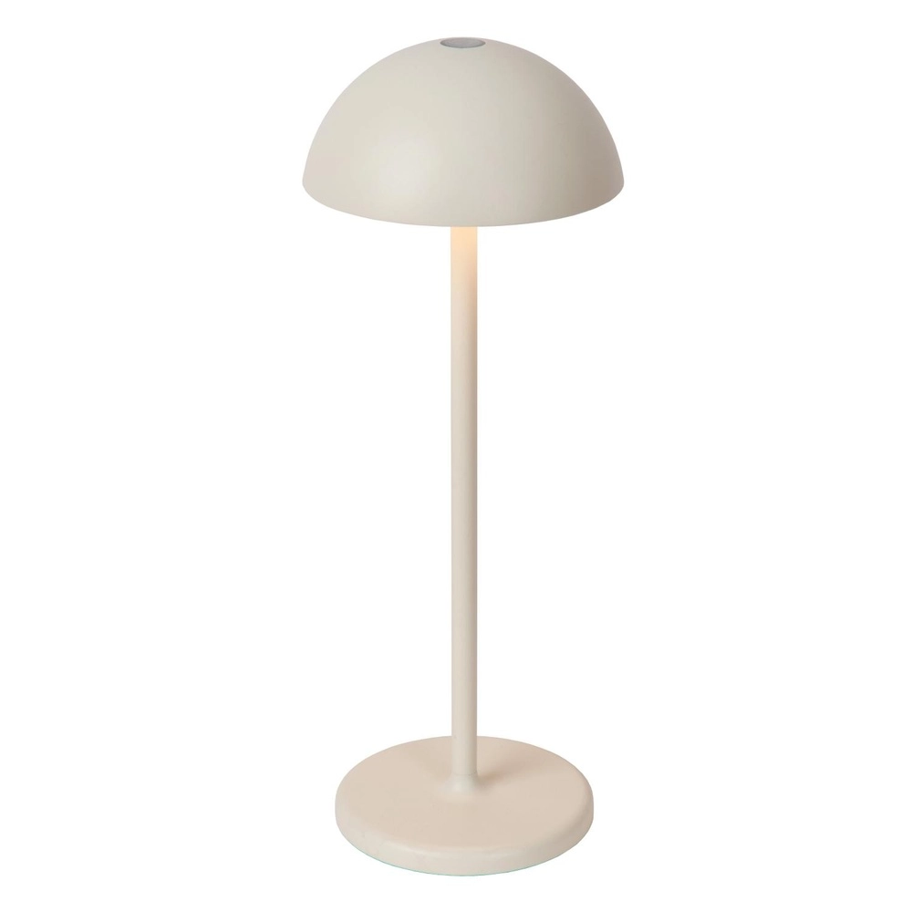 Lampe de table rechargeable Joy IP54 blanc Lucide 5411212151957