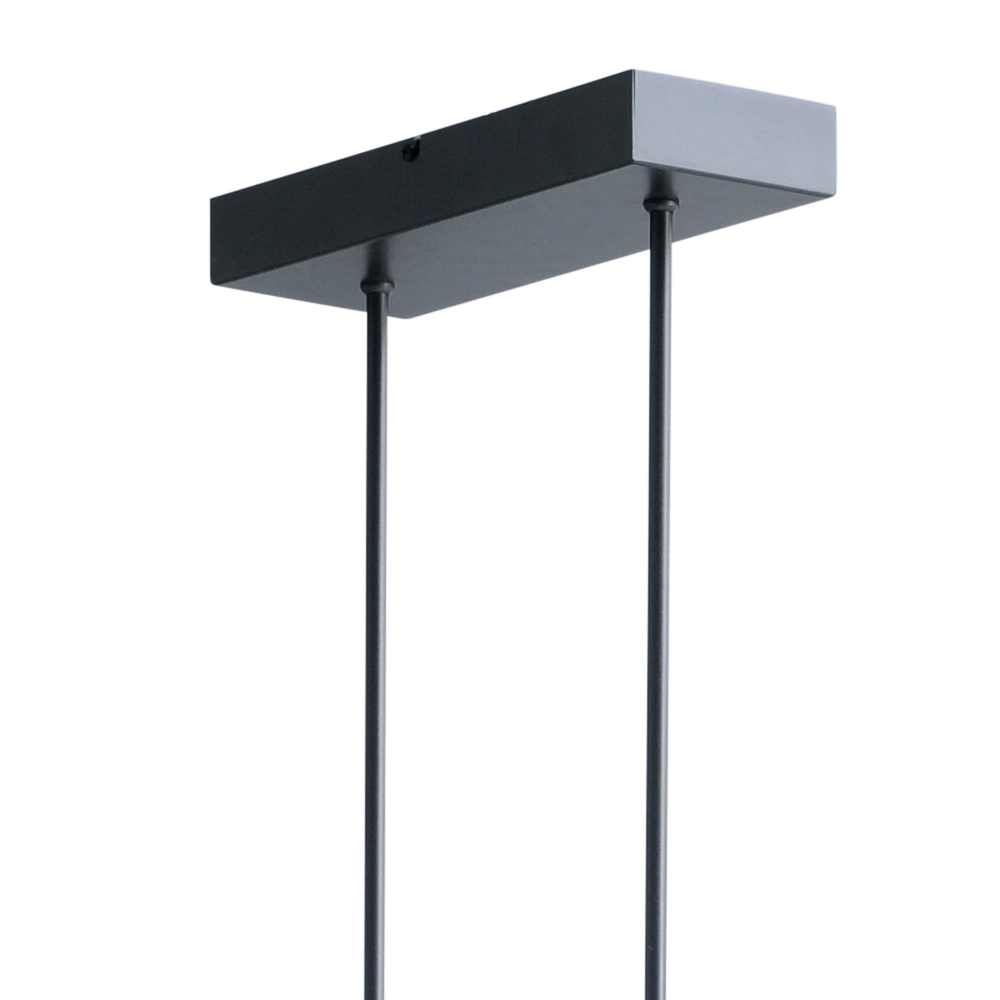 Lampe suspendue Oak nickel noir avec bois 134cm Masterlight 8718121194172