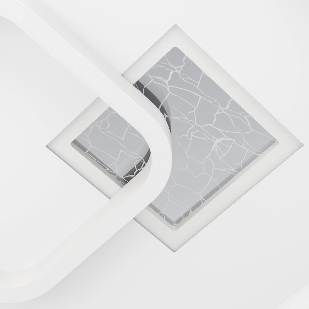 Lampe de plafond à design Tiriolo LED - Blanc - 38x38cm Eglo 9008606316380