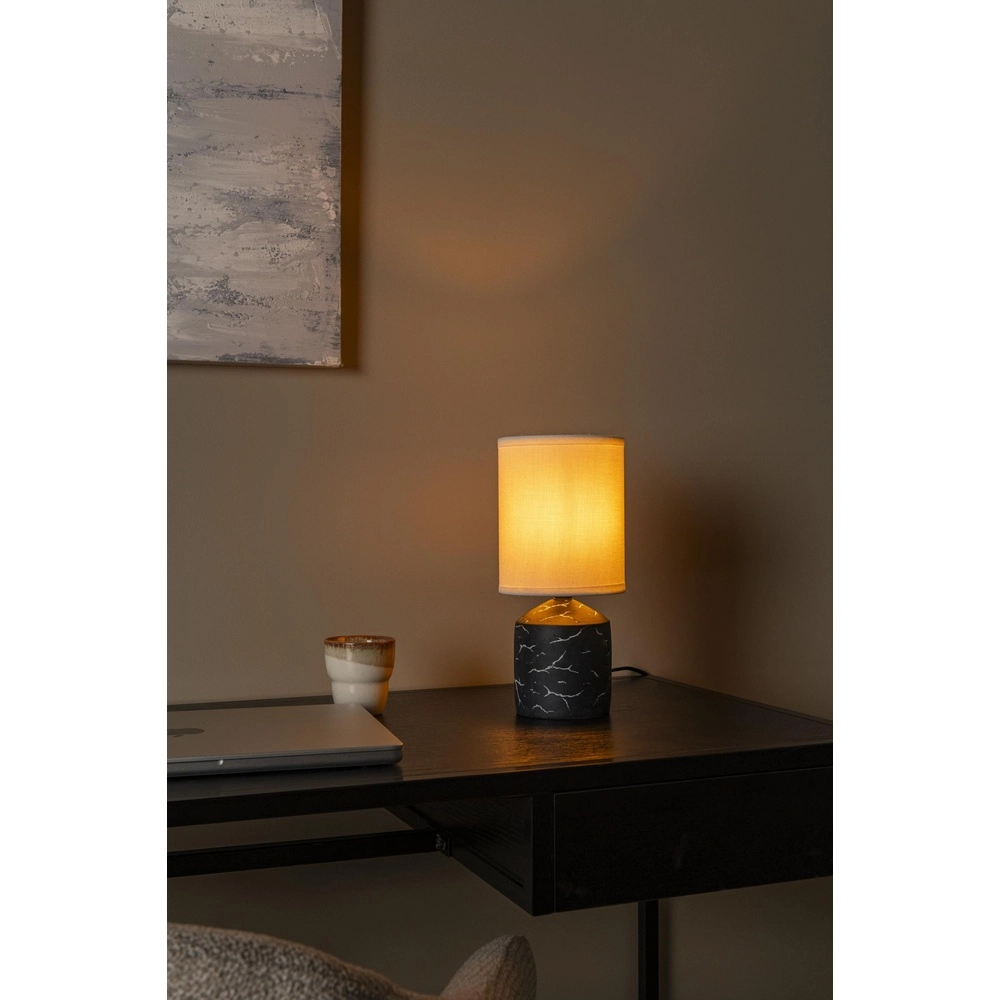 Lampe de table Fran Noir Lucide 5411212470324